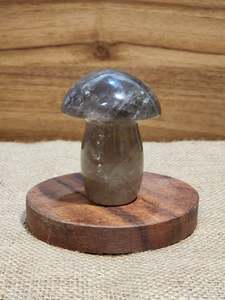 Large Smokey Quartz Mushroom "Larry"