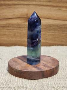 Rainbow Fluorite Tower "Bento"