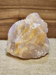 Rose Quartz with Golden Healer "Bellamy"
