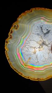 Iris Agate Slice "Phoebe"