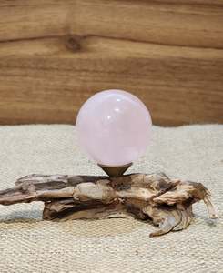 Star Rose Quartz Sphere "Jessamine"