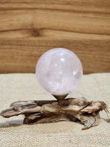 Love Happiness: Star Rose Quartz Sphere "Sable"