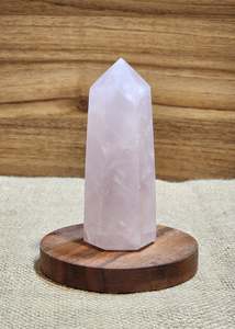 Rose Quartz Point "Eve"