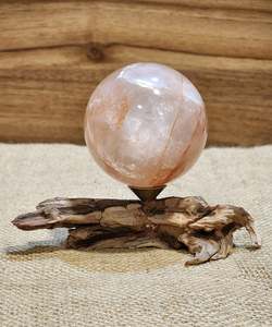 Fire Quartz Sphere "Anika"