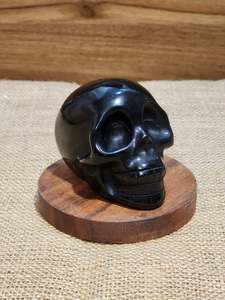 Obsidian Skull "Jasper"