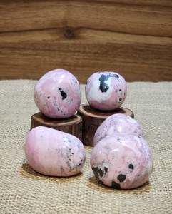 Peruvian Rhodonite Galets