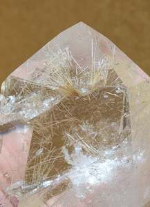 Gold Rutile Quartz Tower "Hakeem"