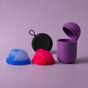 bohokiwi® Double Menstrual Disc Set + Steriliser Pod +  Black Carrier Case