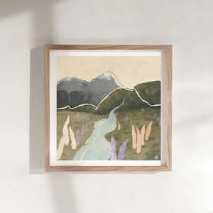 Art Prints: Lupin Ladies - Limited Edition Print by Jade Barclay