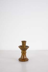 Candles: Moroccan Mustard Candle Holder - Small