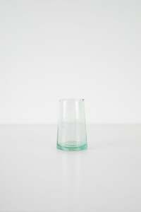 Moroccan Glassware: Moroccan Clear Coneshaped Glass - Extra Large