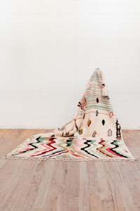 New Moroccan Rugs: Meral- Gazelle- 310 x 215 mm- New Moroccan Beni M'Rirt Rug