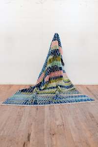 New Moroccan Rugs: Mercan- coral - New Moroccan Beni M'Rirt Rug