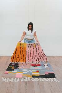 Multicolor New Moroccan Boujaad Rug 2500 x 1550 mm