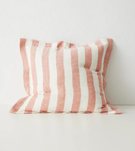 VITO CORAL - Playful cabana stripe -50cm x 50cm