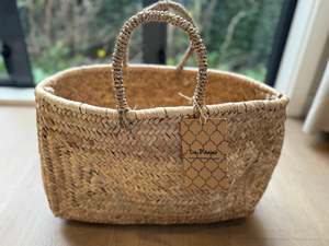 Woven Market Basket ( LAST ONE )