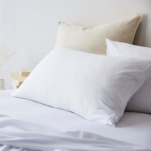 Furniture And Bedding: Cotton Jersey Pillowcase Pair