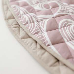 Maori Playmats: Māori Inspired Playmat | Mauve