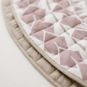 Pacific Island Inspired Playmat I Mauve