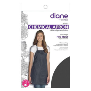 Diane: Diane Chemical Salon Apron Black