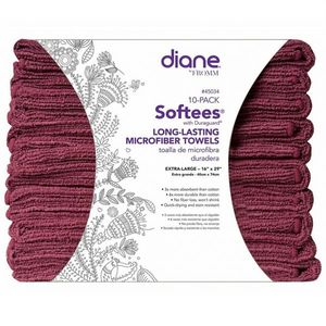 Diane: FROMM Softees Plum Microfiber Towels 10-Pack