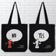Yes / No Tote Bag