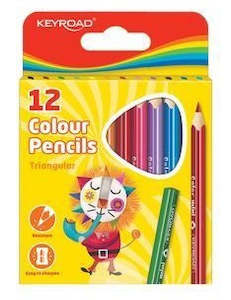 Keyroad Mini Colouring Pencils 12PK