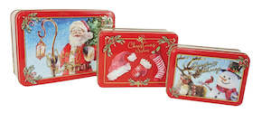 Seasonal: Cookie Christmas Tin (Rectangle)