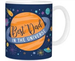 Seasonal: Novelty Mug - Best Dad In The Universe