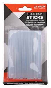 Craft: Hot Glue Gun Sticks (Dia:7mm x L:10cm) 27PK