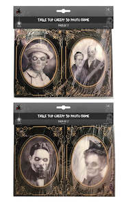 Horror Table Top 3D Photo Frames 2PK