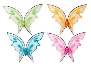 Halloween: Neon Butterfly Wings (75cm)