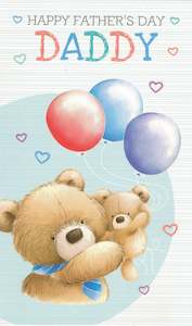 Fathers Day: Jordan Fathers Day Greeting Card - Teddy Bears