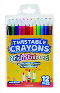 Crayons Pastels: Twist-able Crayons 12PK