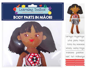 Educational Tools: Magnetic Learning Resources - Body Parts In Maori