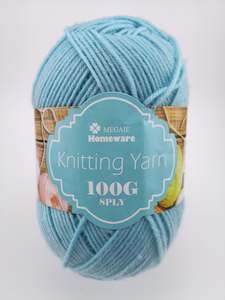 Sewing Haberdashery: #16 Knitting Yarn (110g) - Sky Blue