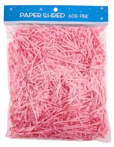 Shredded Tissue Paper: Shredded Paper (60g) - Pink