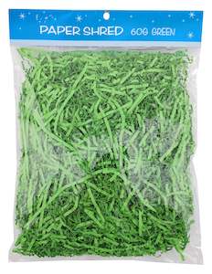 Shredded Tissue Paper: Shredded Paper (60g) - Green