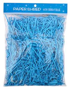 Shredded Tissue Paper: Shredded Paper (60g) - Blue