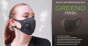 Health Care: Polyurethane Sponge Face Mask with Respirator
