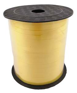 Ribbon: PP Balloon Ribbon Roll (5mm x 228M) - Yellow
