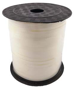 Ribbon: PP Balloon Ribbon Roll (5mm x 228M) - White