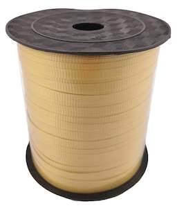 Ribbon: PP Balloon Ribbon (5mm x 228.6M) - Gold