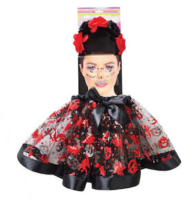 Halloween Costume Sets: Day Of The Dead Dress Up Kit
