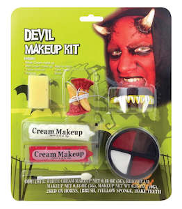 Halloween Make Up: Devil Makeup Set