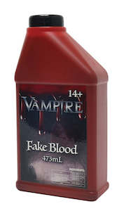 Halloween Make Up: Jumbo Fake Blood Bottle (473ml)