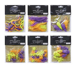 Halloween Party Decorations: Creepy Crawlies Multi Coloured