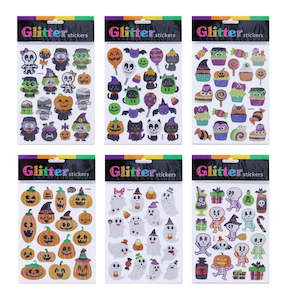 Halloween Party Decorations: Halloween Glitter Sticker (23.5cm)