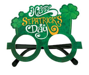 St Patricks Day: St Patrick's Day Dress Up Accessories - Felt Glasses (Style 2)