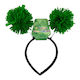 Pom Pom Headband - Green